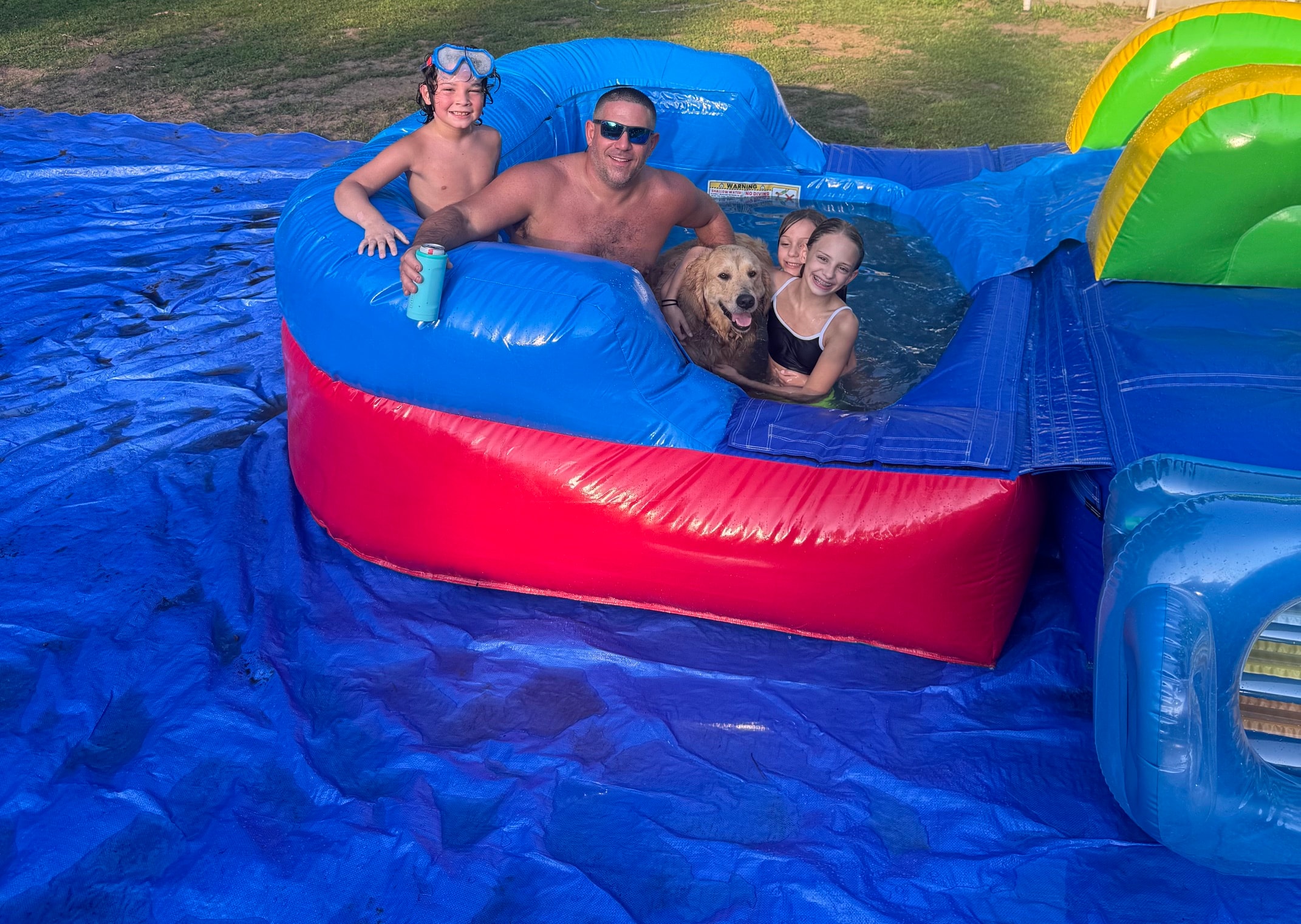Kids celebrating at a birthday party